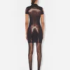 Das kurze bronzefarbene „Body Dust“-Kleid Das kurze bronzefarbene „Body Dust“-Kleid