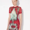 Das kurze rote Squeletor-Kleid Das kurze rote Squeletor-Kleid
