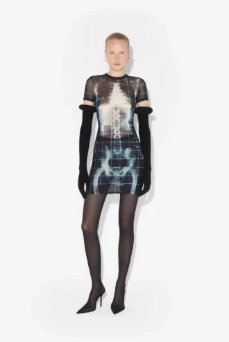 Das kurze schwarze Squeletor-Kleid Das kurze schwarze Squeletor-Kleid