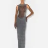 Das lange Prince-of-Wales-Kleid Das lange Prince-of-Wales-Kleid