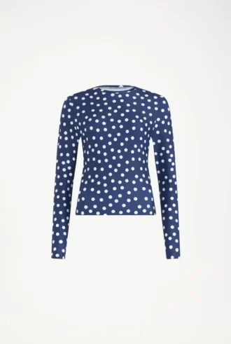 Das Polka-Dot-Oberteil