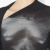 Das silberne Body Dust Oberteil