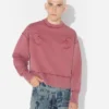 Das Sweatshirt mit Stickerei „Needles“