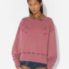Das Sweatshirt mit Stickerei „Needles“