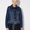 Der Denim-Mantel mit zwei Tragevarianten Der Denim-Mantel mit zwei Tragevarianten