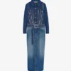 Der Denim-Mantel mit zwei Tragevarianten Der Denim-Mantel mit zwei Tragevarianten