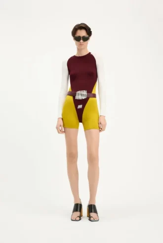 Der dreifarbige Junior Gaultier Playsuit Der dreifarbige Junior Gaultier Playsuit