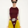 Der dreifarbige Junior Gaultier Playsuit