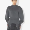 Der Pullover mit Krausrippen Der Pullover mit Krausrippen