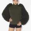 Der Pullover mit Schlingenstich Der Pullover mit Schlingenstich