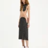Der Rock mit Polka-Dots