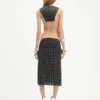 Der Rock mit Polka-Dots