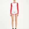 Der zweifarbige Junior Gaultier Playsuit