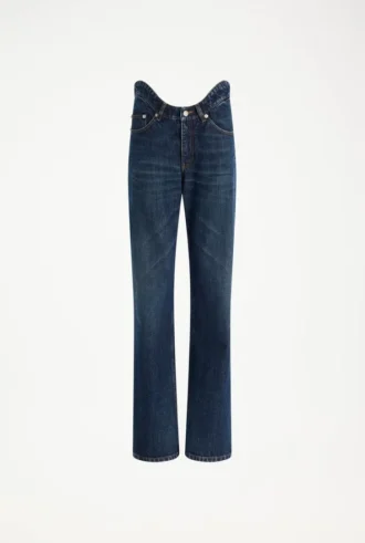 Die Curved Denim Jeans