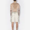 Die Shorts mit Multi-Tattoo-Print