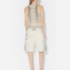 Die Shorts mit Multi-Tattoo-Print