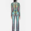 Neuauflage – die Hose mit blauem Punktmuster